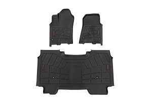 Ram 2500 Floor Mats - Front & Rear - Rough Country - Sure-Fit - 2025+